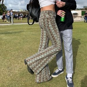 BDG Mid rise snakeskin pants